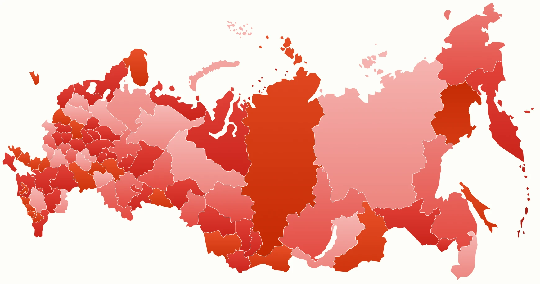 Карта России Россия